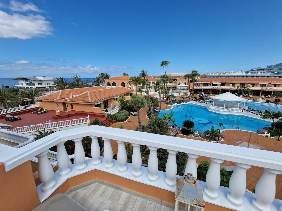 Exclusive Attic Las Vistas 3 With Breathtaking Sea View, Only 100 M To The Sea, Heated Pool, Aircon, Wifi Arona  Exterior foto